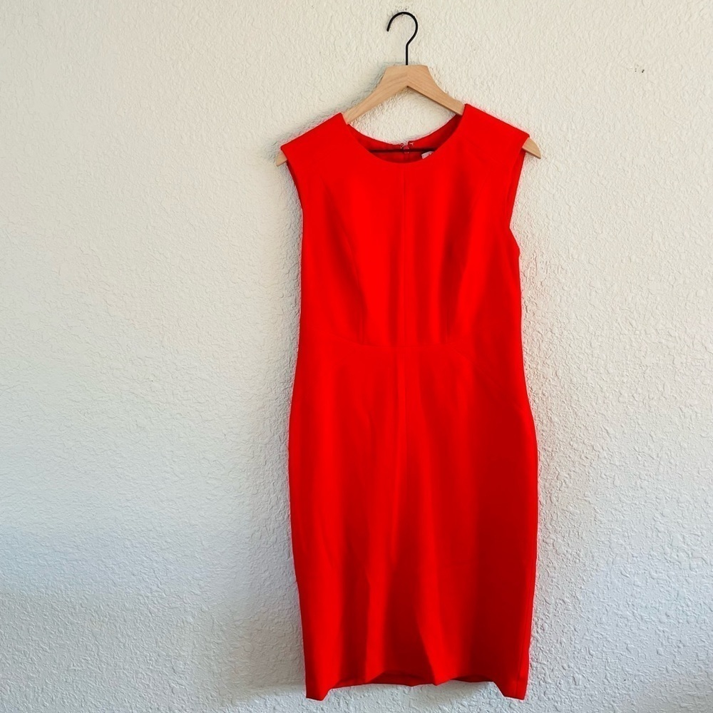 Kasper Red Cocktail Dress
